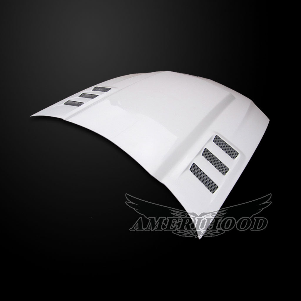 Ford Mustang 2010-2012 Type-ROU Style Functional Heat Extraction Ram Air Hood